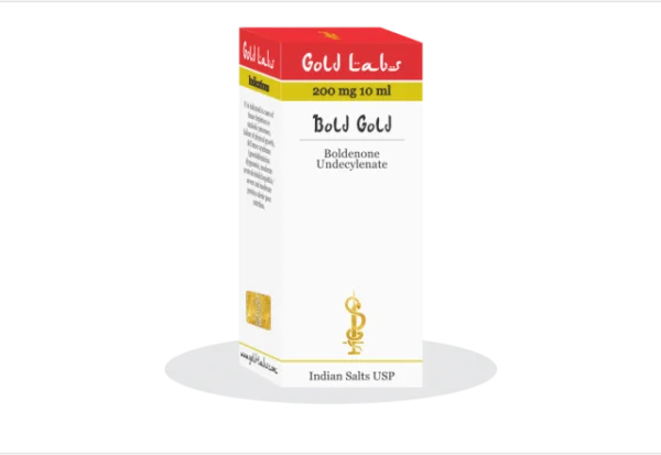 Boldenona 200mg/10ml - Gold Labs