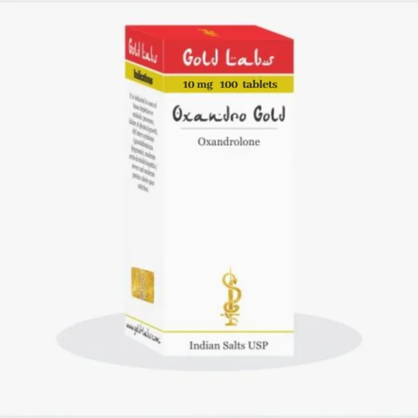Oxandrolona 10mg/100comp - Gold Labs