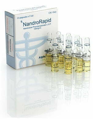 NandroRapid ( NPP ) Fenilpropionato de Nandrolona 100mg / 10ml – Alpha Pharma