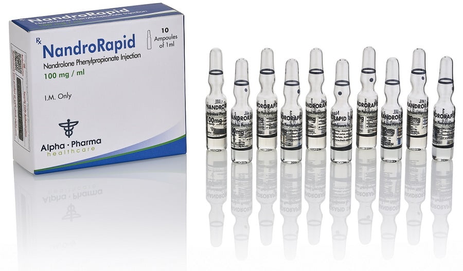 NandroRapid ( NPP ) Fenilpropionato de Nandrolona 100mg / 10ml – Alpha Pharma - Imagem 2