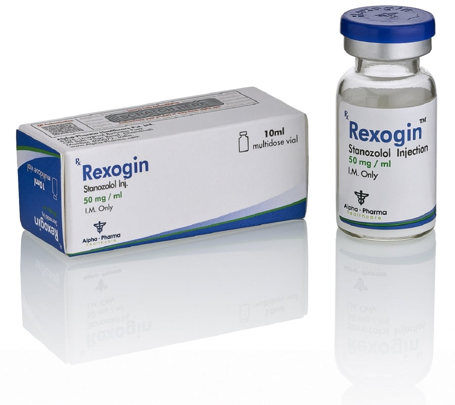 Rexogin (Stanozolol) 50mg/10ml - Alpha-Pharma