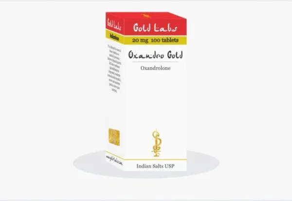 Oxandrolona 20mg/100comp - Gold Labs